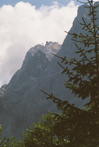 Zugspitze, höchster Berg Deutschlands, Gipfelbereich