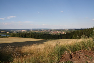 Blick vom Harzrundweg auf Oker