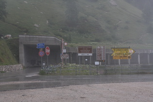 Dach der Etappe: Passo di Fedaia, Passhöhe