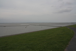 Blick über das Hilgeroder Watt auf Norderney (Ostseite)