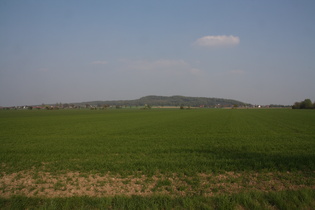 nördlich von Ditterke, Blick auf Northen (links), Everloh (rechts) und den Benther Berg