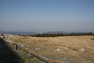 Blick nach Norden über Ilsenburg
