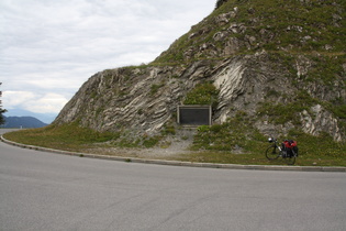 Dach der Etappe: Furkajoch, Passhöhe
