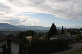 Blick nach Nordwesten ins Rheintal