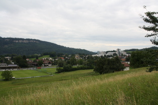 Rheintal, alpenfreier Blick nach Norden