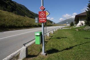 Gotthardpass, Nordrampe, "voller Genuss bei leichten Werten", so macht Fahrradfahren erst richtig Spaß