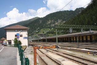 Bahnhof auf der Passhöhe