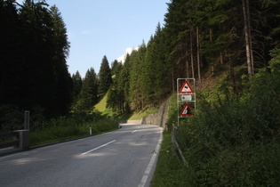 Brennerpass, Nordrampe, Landesstraße B182, zwischen Gries und Stafflach