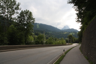 Abfahrt nach Garmisch-Partenkirchen