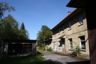 ehemaliger Bahnhof "Altenau (Oberharz)", Bahnseite