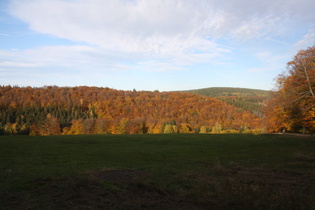 Herbststimmung oberhalb Molkenhaus