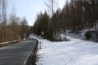 Grenze des "Naturpark Solling-Vogler" im Rumohrtal