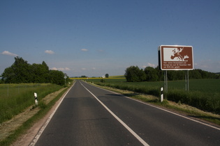Zonengrenze zwischen Bischhagen und Bremke