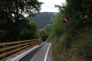 Etschtalradweg zwischen Burgeis und Schleis
