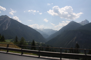 Blick nach Südosten ins Albulatal
