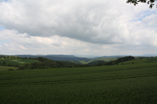 östlich von Kleinenberg, Blick nach Nordosten