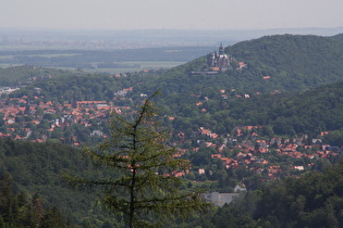 Zoom auf Stadt & Schloss Wernigerode