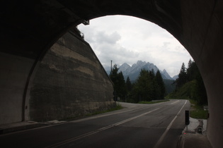 der erste "Tunnelblick" bei dieser Alpentour