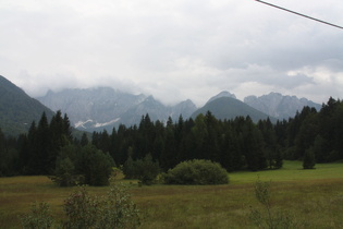 Blick auf die Alpi Giulie
