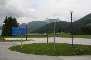 Staatgrenze zwischen Slowenien und Italien, Blick nach Slowenien