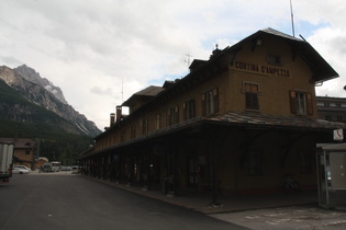 ehemaliger Bahnhof in Cortina d'Ampezzo