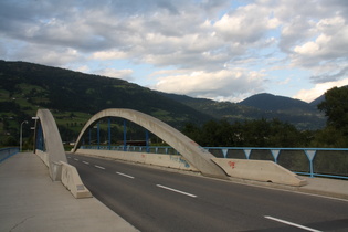 die erste Draubrücke unterhalb der Iselmündung