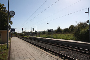 Bahnhof Bantorf, Blick nach Südosten