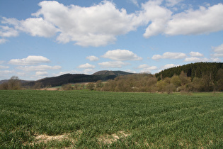 Blick nach Nordwesten zum Großen Heinberg