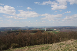 Blick vom Gipfel nach Nordwesten