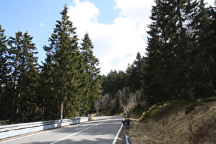 "Dach der Tour": "Steile Wand", L504, oberes Ende