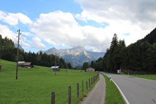 zwischen Feutersoey und Gstaad, Blick nach Süden auf die Les Diablerets