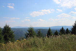 Blick vom Osthang des Eichenberges nach Südosten
