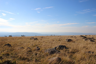 Blick vom Gipfel über Torfhaus nach Westen