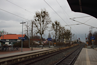 Bahnhof Wennigsen, Blick nach Osten