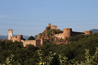 Zoom auf das Schloss Sigmundskron