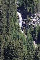 Zoom auf die Wasserfälle, unterer Bereich