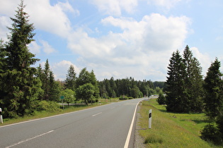 B4, Blick nach Süden Richtung Oderbrück