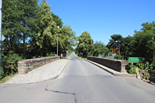 Blick über die Emmerbrücke in Oeynhausen