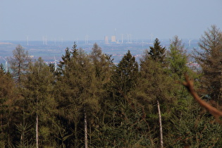 Zoom auf das Kraftwerk Mehrum, ein Steinkohlekraftwerk