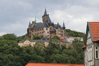 Zoom auf das Schloss Wernigerode