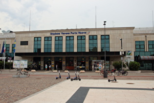 Bahnhof Verona Porta Nuova, Startpunkt der Bahnabreise
