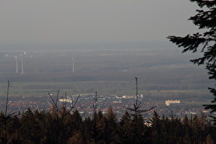 Zoom über Barsinghausen auf das Steinhuder Meer