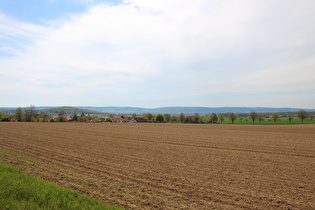 Benther Berg, Westhang, Blick über Everloh zum Deister