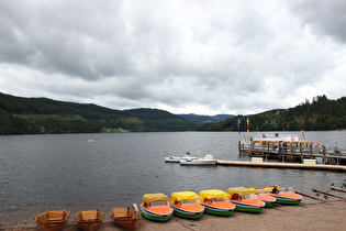 in Titisee, Blick über den Titisee