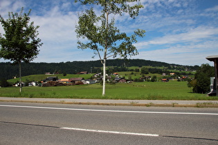 … Blick über Brugg und Hinterfeld nach Nordwesten