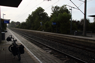 Bahnhof Egestorf, Blick nach Nordwesten