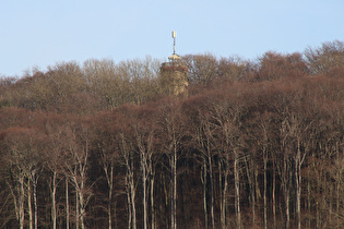 Zoom auf den Gipfel des Burgberges