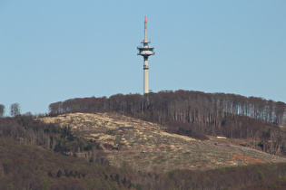 Zoom auf den Griesberg mit dem Fernmeldeturm Sibbesse