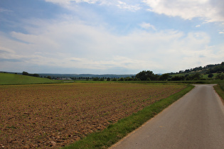 Weserradweg zwischen Dölme und Grave, Blick auf Ottensteiner Hochfläche und Köterberg …