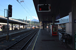Tourstart in Innsbruck; Blick nach Süden